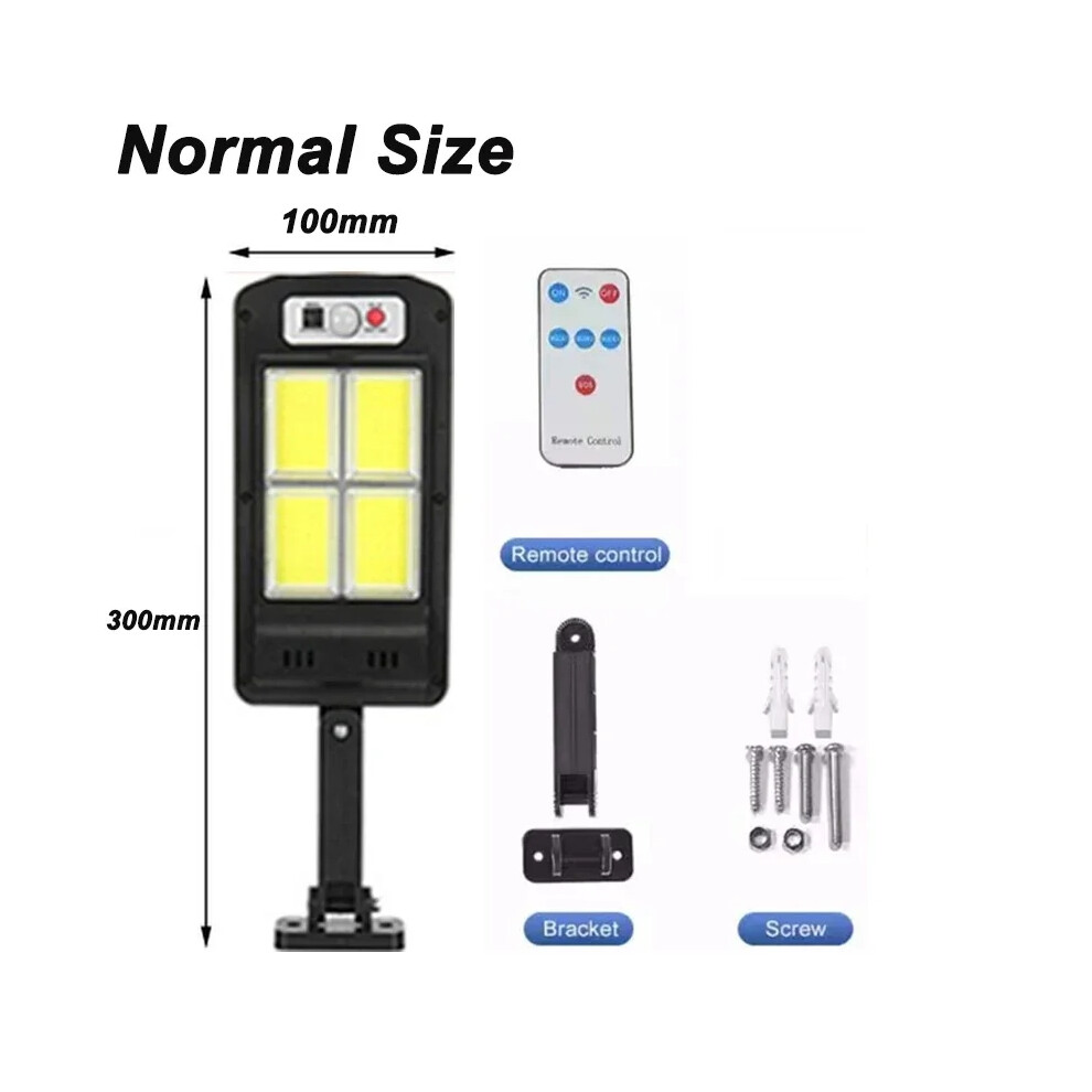 (48COB-Normal avec RC-3pcs) Lampadaires solaires d'extérieur, lampe solaire avec 3 modes d'éclairage,