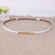 (White Gold Belt) Fashionable Versatile And Pearl Belt Accessory For Summer Dresses And Sweaters