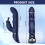 10 Speed Dual Motor Rabbit Vibrator G Spot Silicone Dildo 6