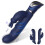 10 Speed Dual Motor Rabbit Vibrator G Spot Silicone Dildo 1
