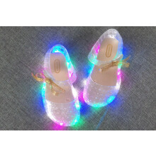 (Argent, EUR28) Melissa Sandale Mini Butterfly Led Lumières Princesse Parfumée Symphonie Enfant