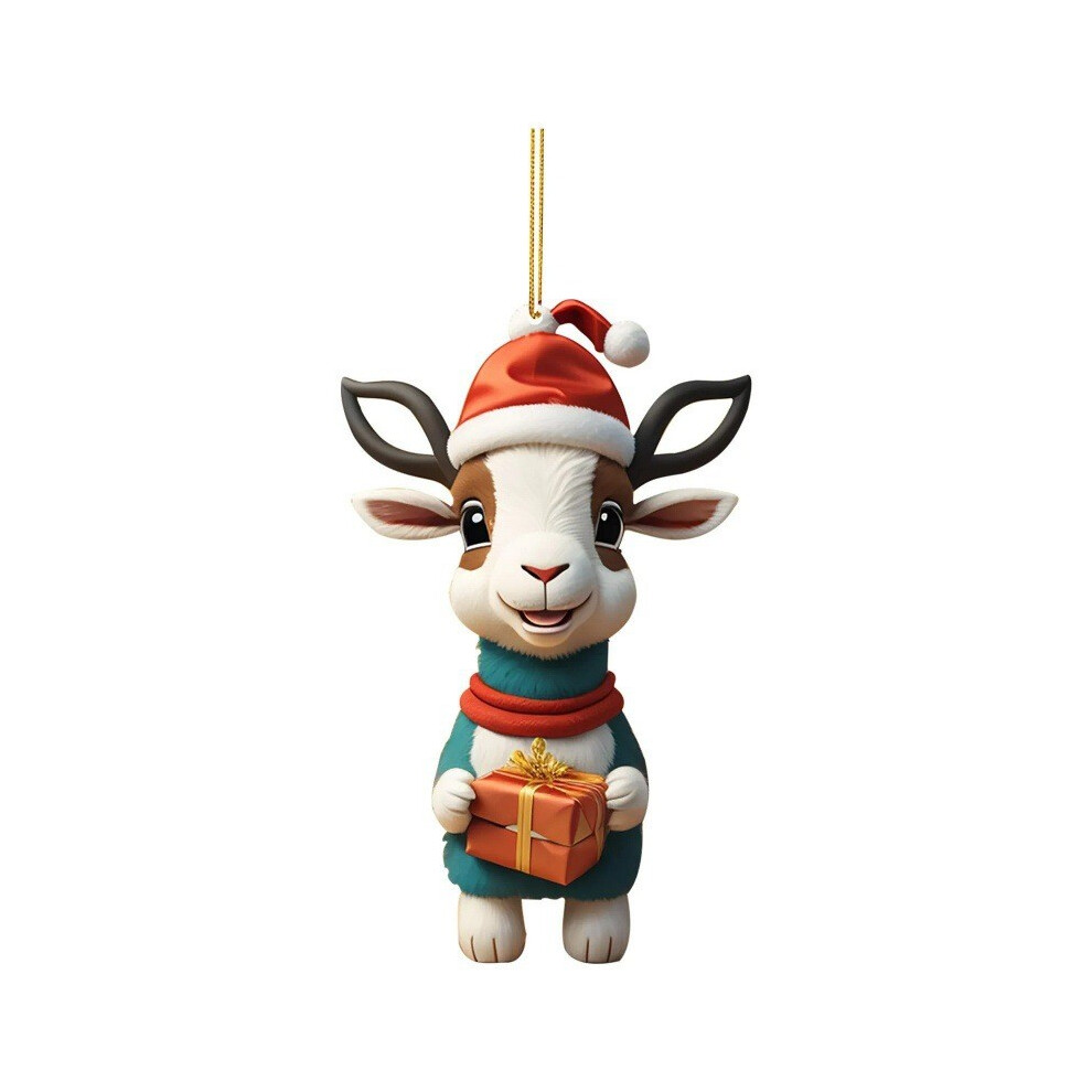 (10) Charming Car Cartoon Hanging Decorations For Christmas Tree Joyful Home Decor Gifts-image-OPC-PGVD85S-NEW