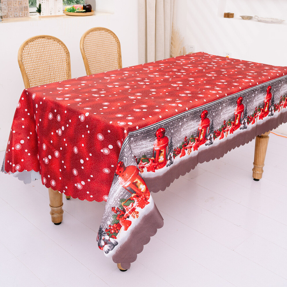 (Style C) Printed Decoration Christmas Tablecloths Creative Desktop Dress Supplies Up-image-OPC-PGVDGYG-NEW