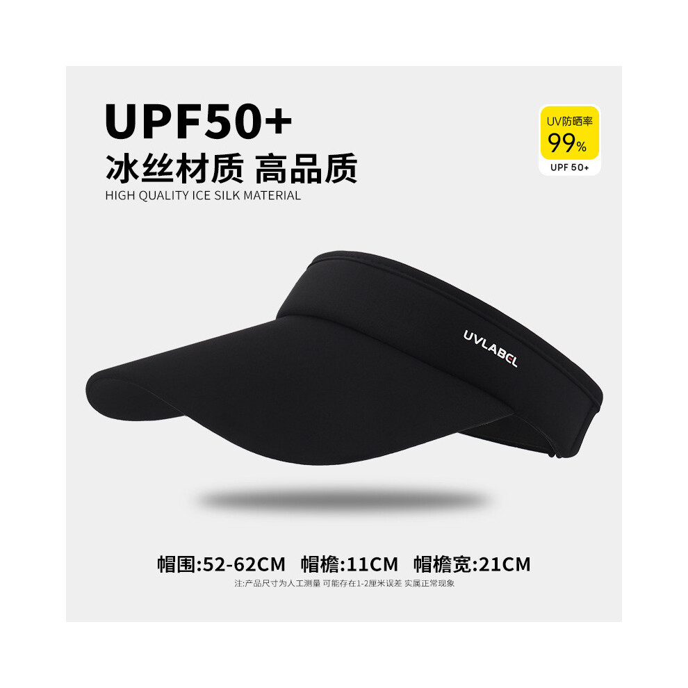 (Black) And Practical Chic Womens Sun Hat With Ice Silk Material For Effective Uv Shielding-image-OPC-PGVDJBP-NEW