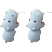 Cute Animal Bite Earring Dinosaur Shark Earrings, 3D Cartoon Piercing Earrings