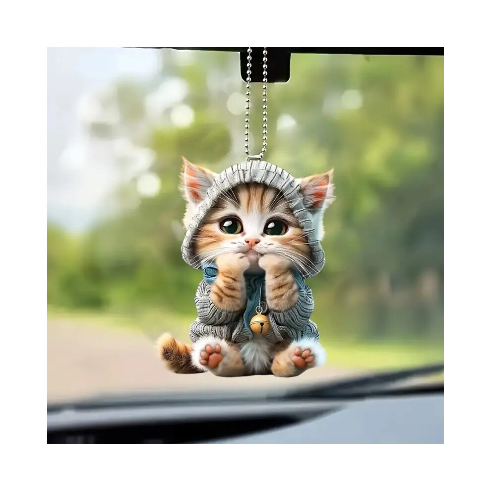 Acrylic Ornament Delightful Pendant Perfect For Enhancing Car Interiors Trees And Christmas-image-OPC-PGVDT5M-NEW