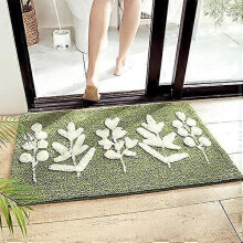 Bathroom Mat Anti-Slip Bathroom Rug Bathroom Kids Decor Soft Microfiber Entrance Door Mat Tub