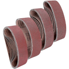 25x belt sandpaper Abrasive mechanical or electric sander Sanding sheets with grit P40/60/80/100-7.5 x 53.3 cm