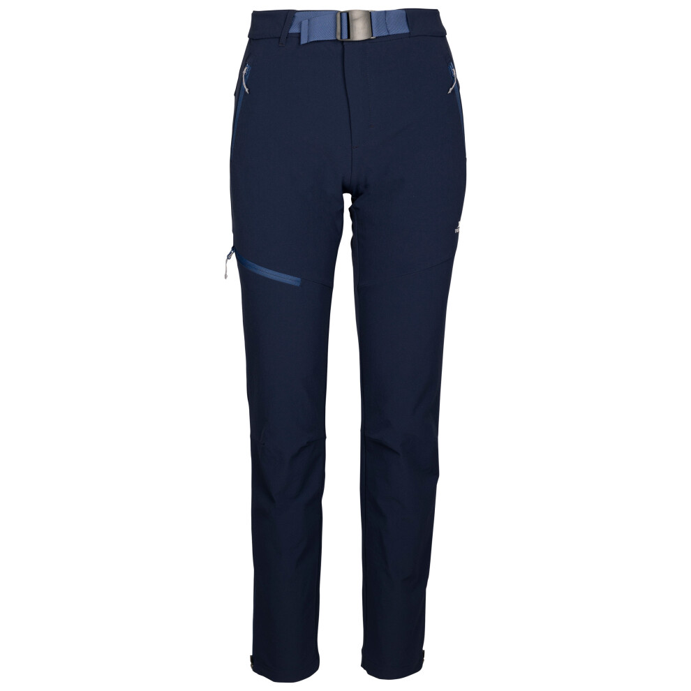 (6, Navy) Trespass Womens Adventure Belted Trousers Bernia