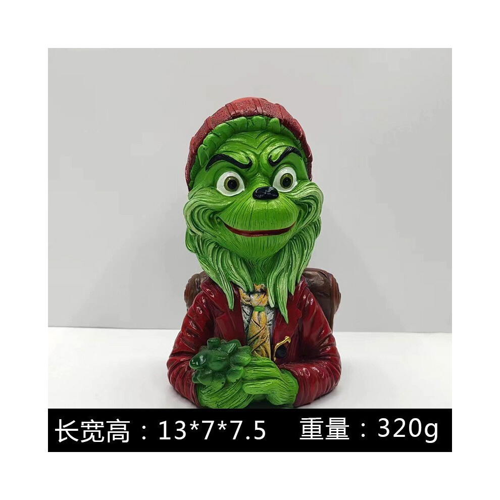 (Grinch A) Festive Resin Grinch Christmas Tree Pendant Unique Colorful Decoration Holiday-image-OPC-PGVF2BZ-NEW