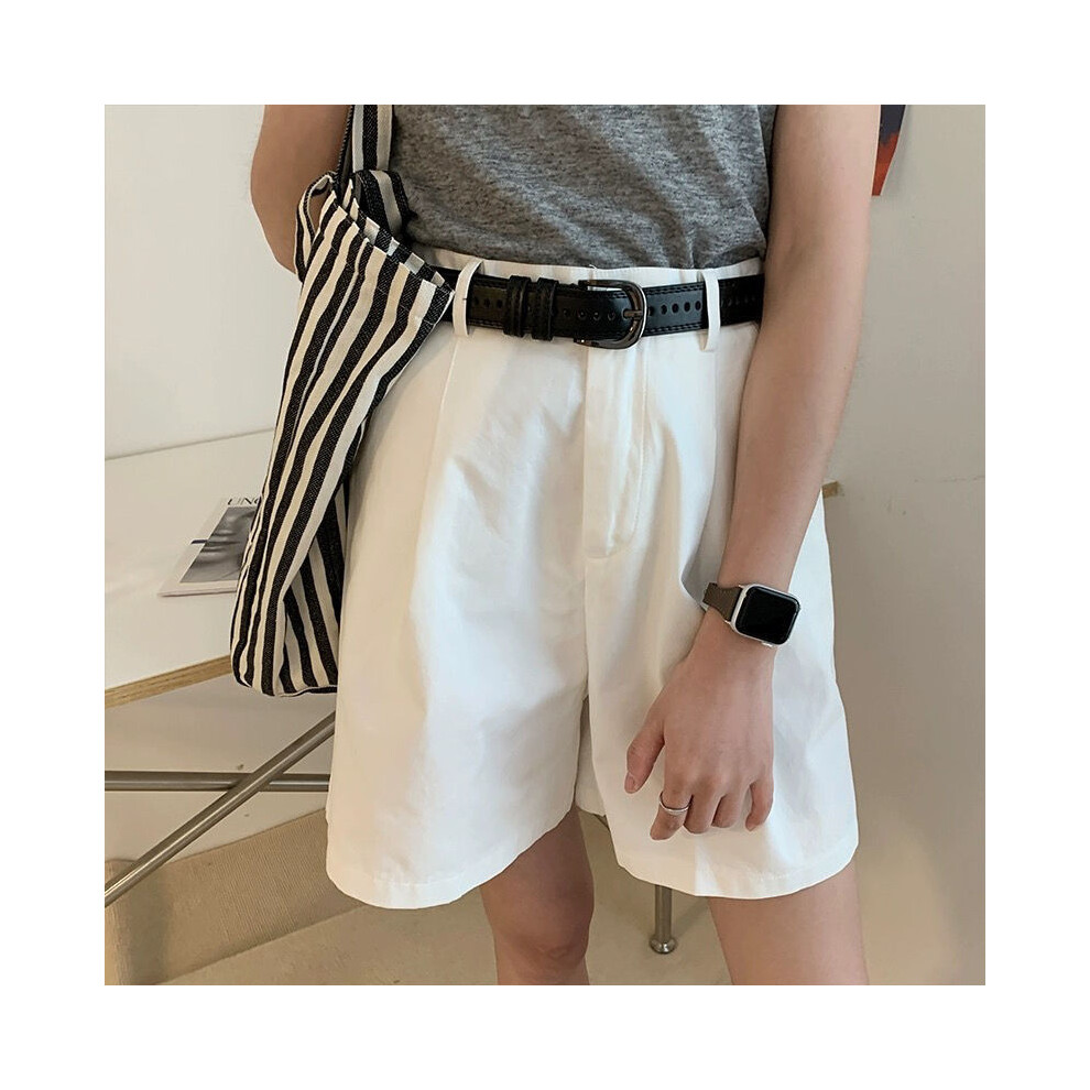 (Black Round) Black Trendy Versatile Pu Belt For Women Great For Casual Attire Formal And-image-OPC-PGVF2MH-NEW