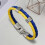 ukrainian Flag Color Bracelet, Length 22cm, Width 1cm 2
