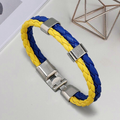 ukrainian Flag Color Bracelet, Length 22cm, Width 1cm 1