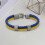 ukrainian Flag Color Bracelet, Length 22cm, Width 1cm 3
