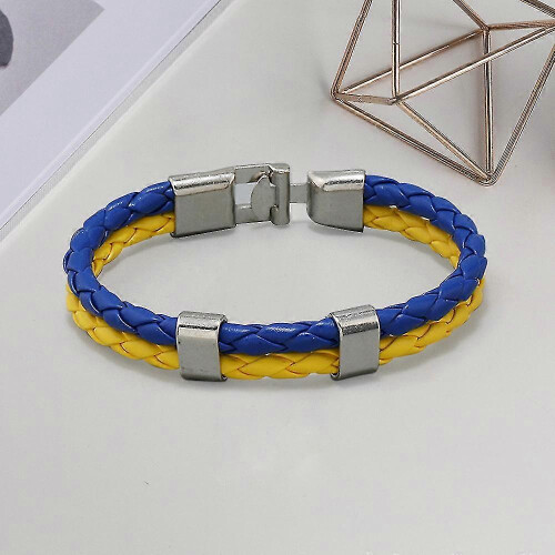 ukrainian Flag Color Bracelet, Length 22cm, Width 1cm 2