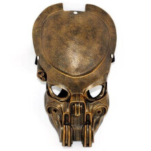 (Copper Mask) Aliens Exceptional Vs Predator Resin Mask For Halloween Birthdays And Holiday Celebrations
