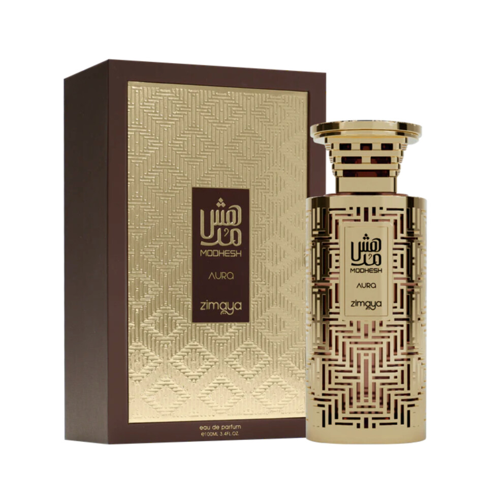 Zimaya Modhesh Aura Eau de Parfum Men's 100ml Oriental Woody Scent Fragrances-image-OPC-PGVFXQC-NEW