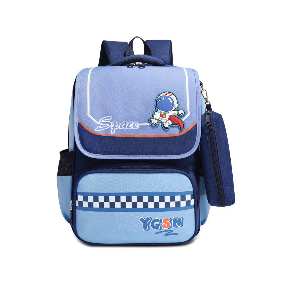 (Blue) And Spacious Eyecatching New Kids Backpack With Ergonomic Shoulder Straps Case And Pencil-image-OPC-PGVG7FP-NEW