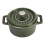 STAUB  MINI ROUND CAST IRON COCOTTE, BASIL GREEN, 10CM 1