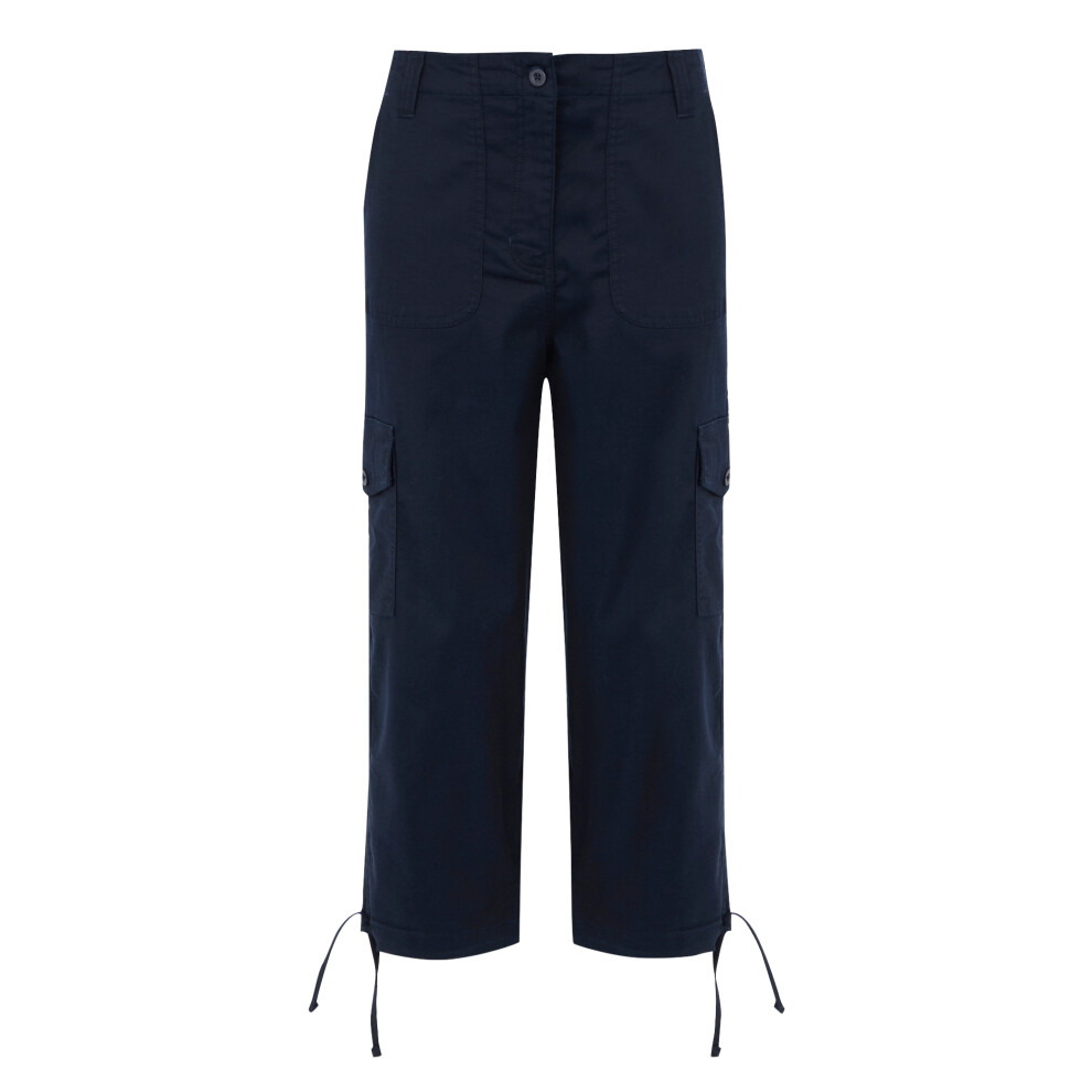 (10 UK, Navy) Regatta Womens/Ladies Shorebella Capri Trousers