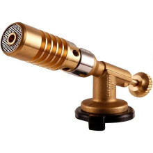 Portable Flame Gun Blow Torch Burner Flame Gun with Adjustable Flame Gas Torch Lighter Lighter