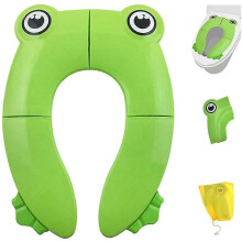 Foldable Potty Toilet Seat, Toilet Training Seats Portable Potty Travel Toddler