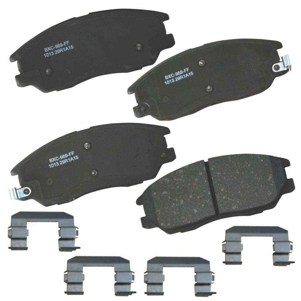 Bendix Premium Sbc1013 Ceramic Front Brake Pads For Hyundai Xg350 2005-2003 Kia Amanti 2006-2004 887243225946