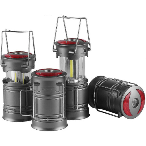 4 Pack Camping Lights, Battery Powered Lantern Torch Camping Lights for Power Outages