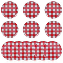 (As show, One size) 12 Pcs Mason Jar Lids Wide Mouth Canning Lids Canning Lids Mason Jar Drinking Lids Mason Jar Seals