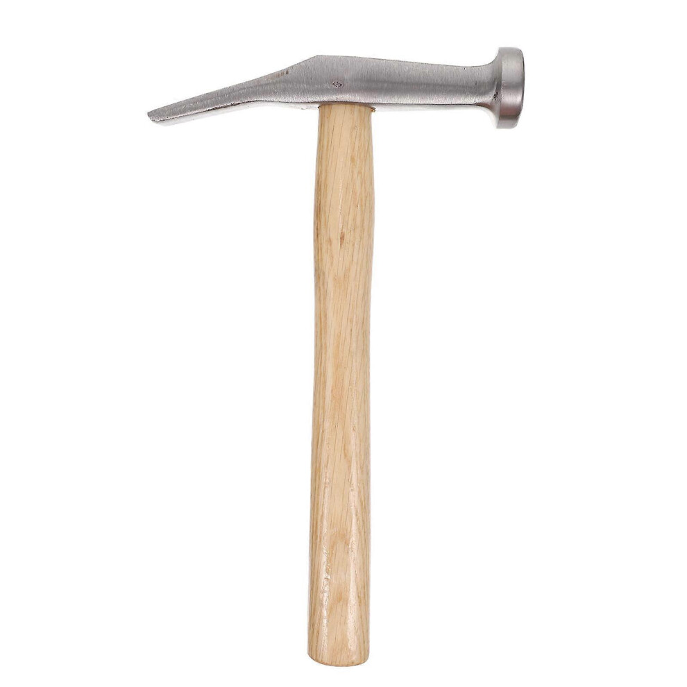 (As Show, One Size) Wooden Handle Mini Steel Hammer Household Hammer Repair Tool For Adults 4069016331153