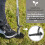 Weed Puller Stand Up Weeder Hand Tool with 4 Claws Foot Pedal Long Root Picker 6