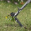 Weed Puller Stand Up Weeder Hand Tool with 4 Claws Foot Pedal Long Root Picker 12