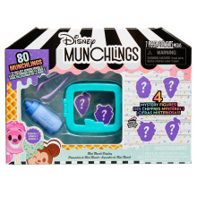 Just Play Disney Munchlings Mini Munch Displays 7-Piece Color Change Figure Set Blind Box Kids Toys for Ages 3 Up