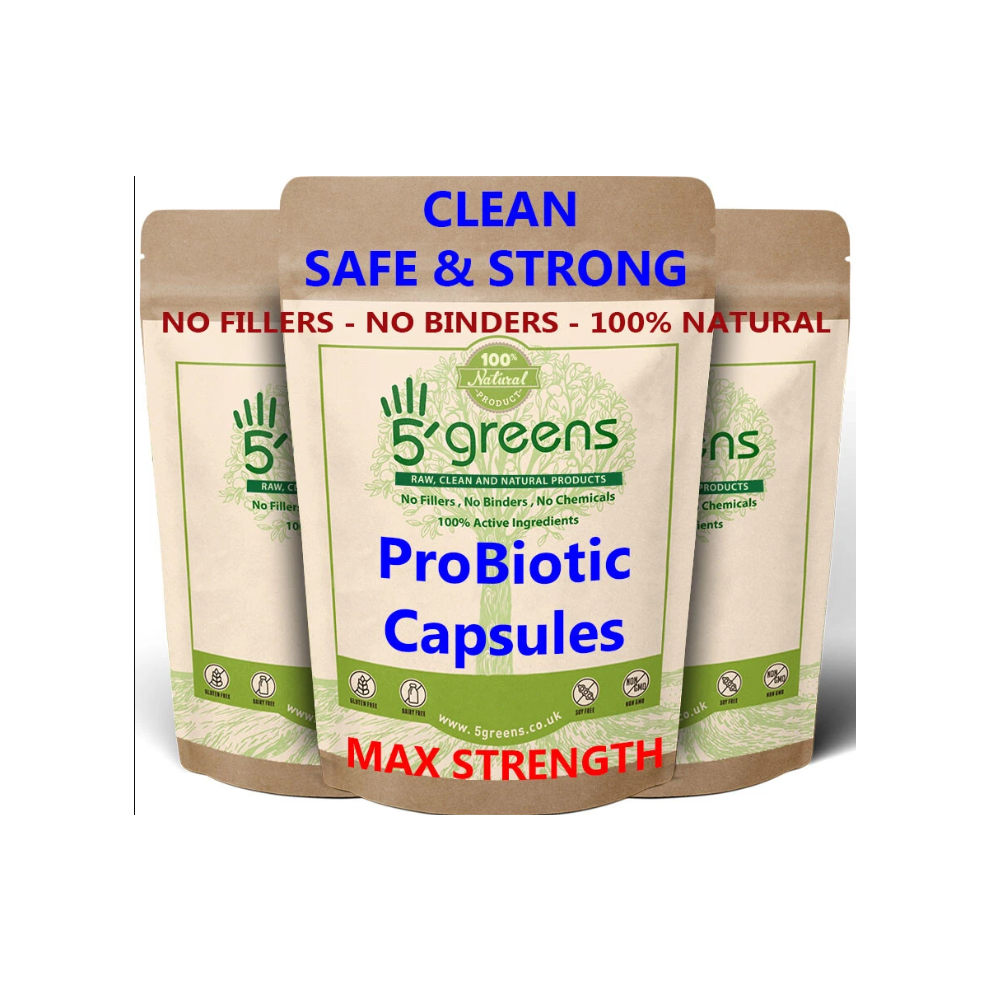 ProBiotics for Gut Health Bacillus Coagulans 15 Billion CFU 600mg 5greens Vegan