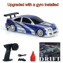 (4302G) 1/43 RC Drift Car mit Gyro Verbesserte Version 2.4G Radio Control Mini Drift Race Car 4WD Radio