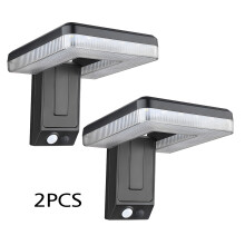 (32 diody LED - 2 sztuki) Solarna lampa ścienna LED do ogrodu, 3 tryby, wodoodporna, z czujnikiem ruchu