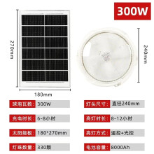 (300 W) Lampy solarne do wnętrz, sufitu, domu, ogrodu, na zewnątrz, lampa wisząca