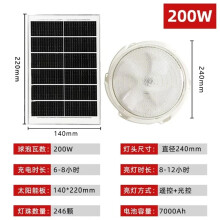 (200 W) Lampy solarne do wnętrz, sufitu, domu, ogrodu, na zewnątrz, lampa wisząca