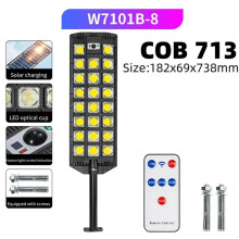 (W7101B-8-Oświetlenie solarne) Najnowsze solarne lampy uliczne, czujnik ruchu, reflektor solarny LED,