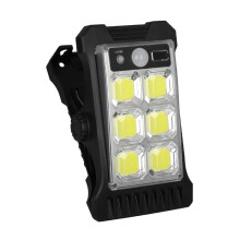 (lightB)Nowe lampy ogrodowe LED solarne na zewnątrz z klipsem, wodoodporna lampa kempingowa z czujnikiem