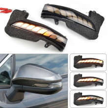 1 paire de rétroviseurs latéraux LED, clignotants dynamiques, pour Toyota Hilux Revo Fortuner Innova