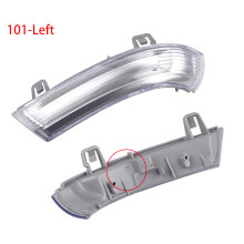 (Blanc gauche) clignotant dynamique clignotant pour Jetta MK5 Skoda Passat voiture clignotant LED pour