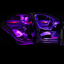 (Pink-E36 tous les modèles 11 pièces) pour BMW série 3 voiture de tourisme ampoule LED intérieur dôme