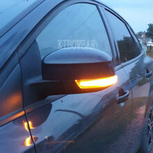 (Focus 2012) 2 pièces clignotant dynamique pour Ford Focus MK3 Mondeo MK4 LED clignotant miroir lumière