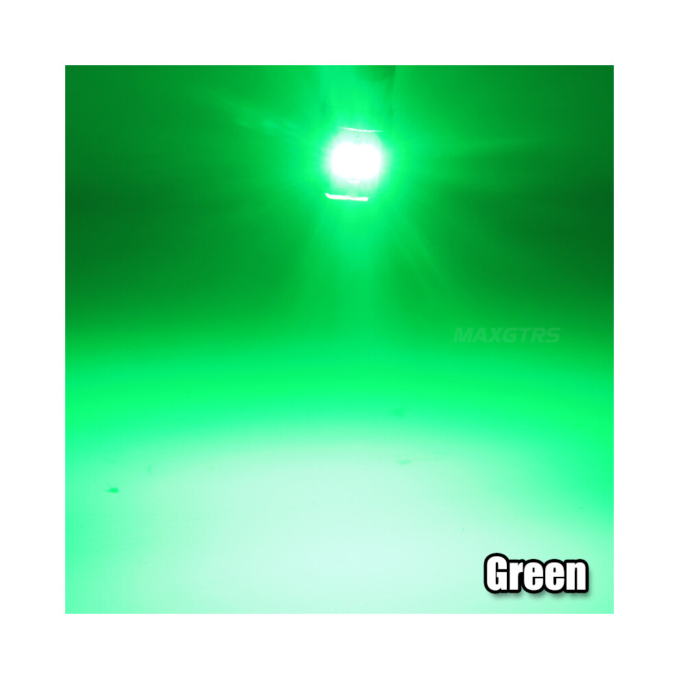 (Vert) MAXGTRS 5x194 168 T10 LED W5W LED ampoule 3030 DRL voiture Auto Sidemarker largeur de stationnement