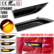 2 pièces LED marqueur latéral dynamique clignotant indicateur clignotant pour VW Volkswagen Transporter