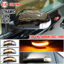 2x clignotant dynamique pour VW Touran 1T1 1T2 2003 2004 2005 2006 2007 2009 clignotant LED lampe latérale
