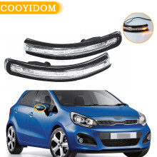 (1 paire) pour KIA Rio MK3 2012-2016 87624-1W000 rétroviseur de voiture clignotant LED indicateur de