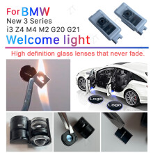 (1. Icône originale 3D-4 pièces) pour BMW nouvelle série 1/3/4 Z4 i3 M3/4 F40 G20 G28 G21 HD lentille