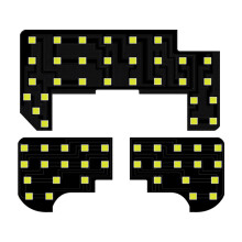 (Blanc) feux de signalisation intérieurs de voiture LED lampes de lecture haute luminosité DC12V ampoule